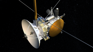 Cassini - Computer generated image of the spacecraft. Credit: NASA