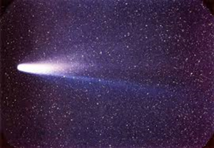 Figure 2: Halley’s Comet © B. Nath, https://www.needpix.com/photo/664458/space-stars-comet-astronomy-universe-science