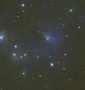 Final product of reflection nebula NGC 2183