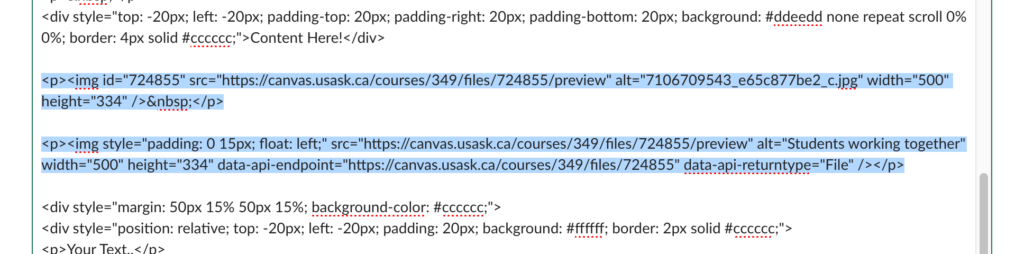 Canvas HTML editing – GMCTL | Online Teaching & Edtech ideas (archived)