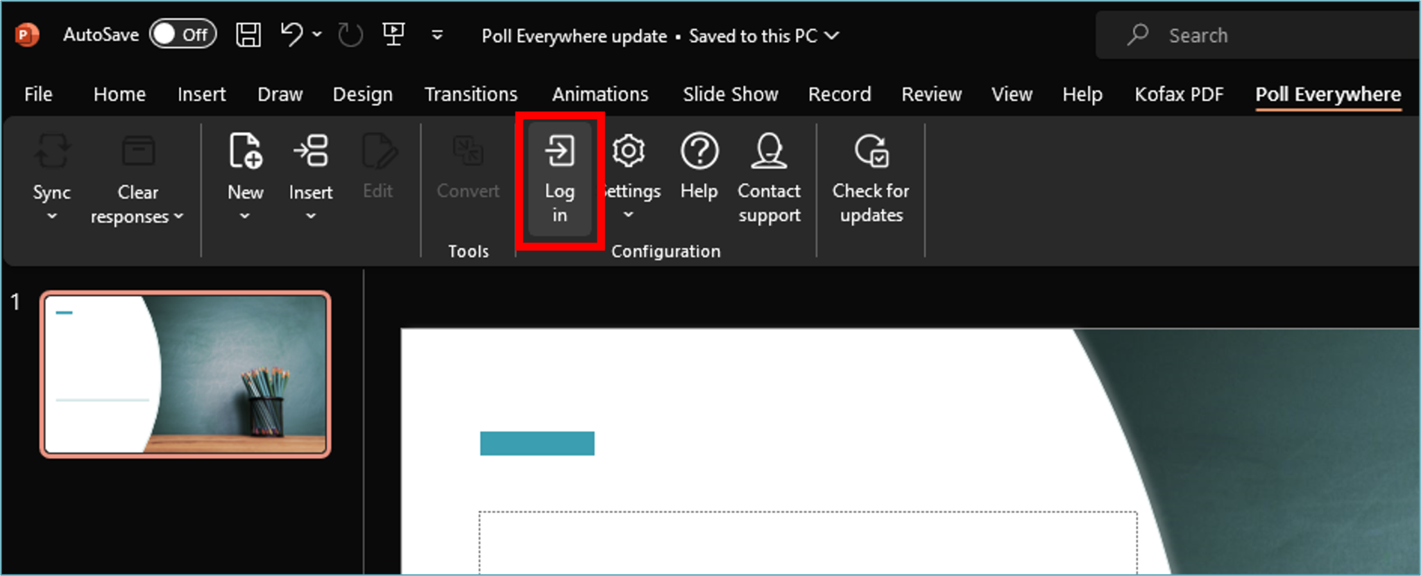 Poll Everywhere Powerpoint