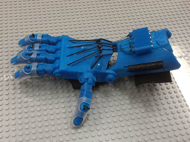 3D printed hand