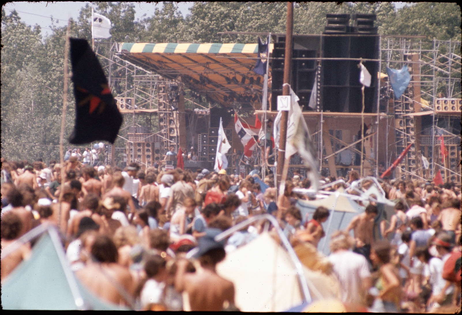 Crowd scenes at Summer Jam at Watkins Glen 1973