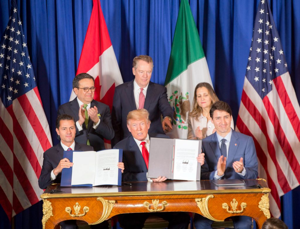 President Enrique Peña Nieto participated in the G20 Leaders Summit, which took place in Buenos Aires, Argentina, during which he signed the T-MEC in the company of the President of the United States, Donald Trump, and the Prime Minister of Canada, Justin Trudeau.